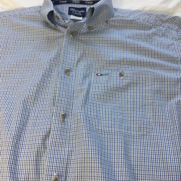 Wrangler Classic Men’s XL blue green green white - Picture 3 of 4